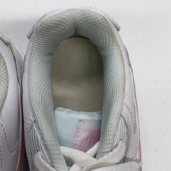 Nike Air Max 90 LTR (GS) Pink/White CD6864-121 USED Tried On Size 5.5Y No Box - Picture 8 of 14